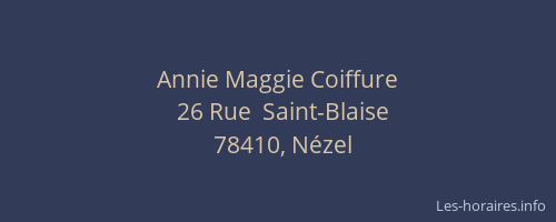 Annie Maggie Coiffure