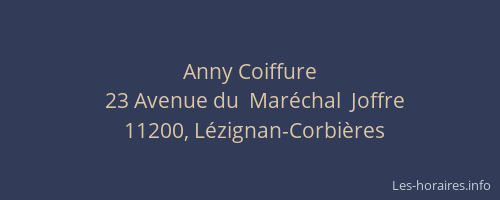 Anny Coiffure