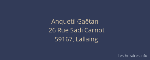 Anquetil Gaëtan