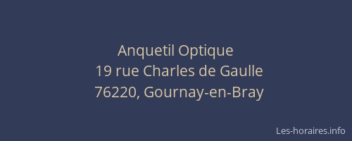 Anquetil Optique