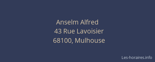 Anselm Alfred