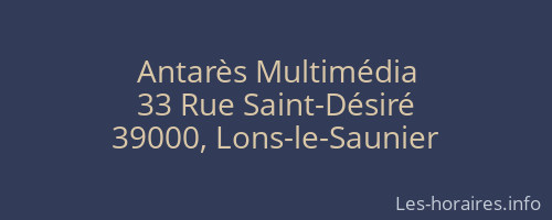 Antarès Multimédia