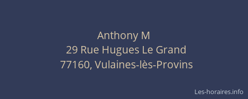 Anthony M