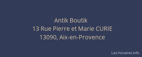 Antik Boutik