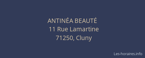 ANTIN&Eacute;A BEAUT&Eacute;