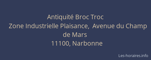 Antiquité Broc Troc