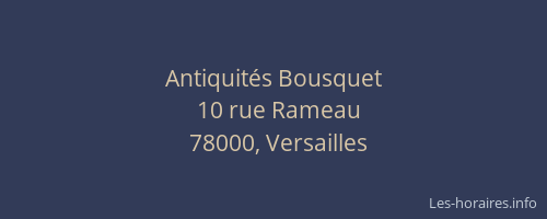 Antiquités Bousquet