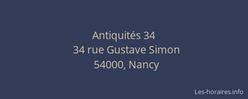 Antiquités 34