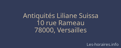Antiquités Liliane Suissa