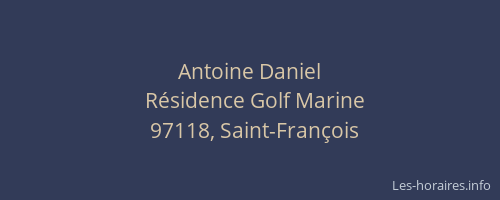 Antoine Daniel