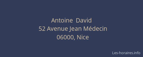 Antoine  David