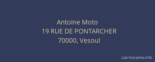 Antoine Moto