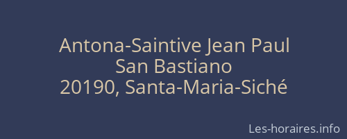 Antona-Saintive Jean Paul