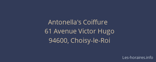 Antonella's Coiffure