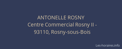 ANTONELLE ROSNY