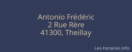 Antonio Frédéric