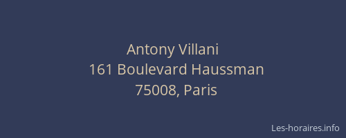 Antony Villani