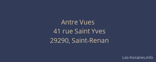 Antre Vues