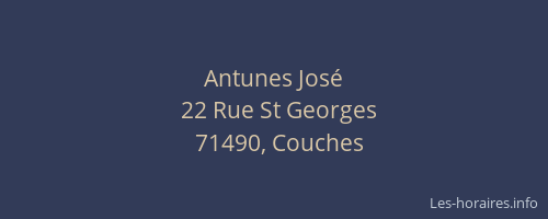 Antunes Jos&eacute;