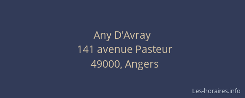 Any D'Avray