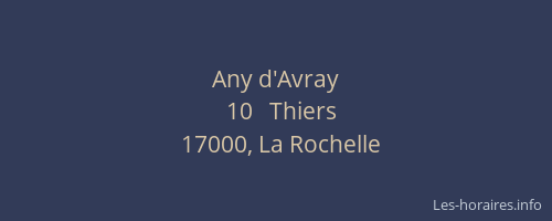 Any d'Avray