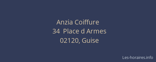 Anzia Coiffure