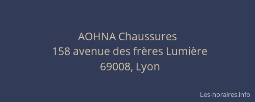 AOHNA Chaussures
