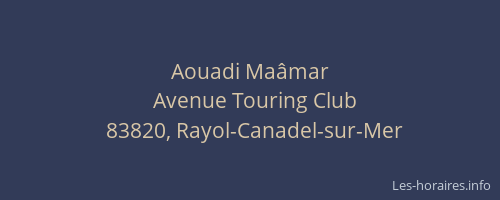 Aouadi Maâmar