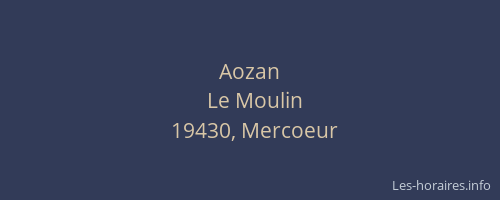 Aozan