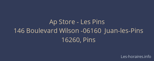 Ap Store - Les Pins