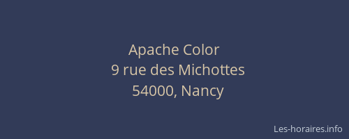 Apache Color