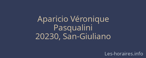Aparicio Véronique