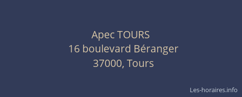 Apec TOURS