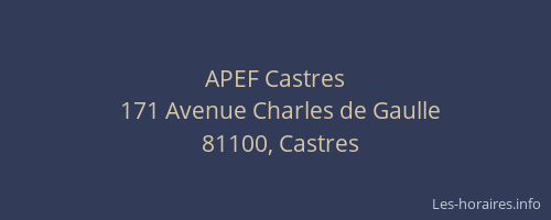 APEF Castres