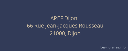 APEF Dijon