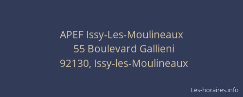 APEF Issy-Les-Moulineaux