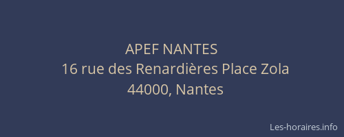 APEF NANTES