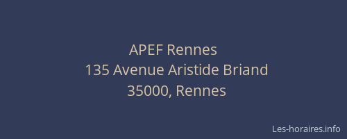APEF Rennes