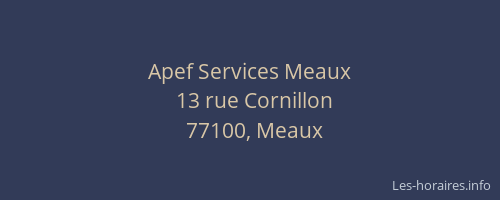 Apef Services Meaux