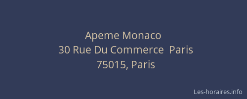 Apeme Monaco