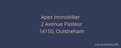 Apex Immobilier