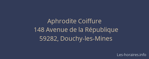 Aphrodite Coiffure