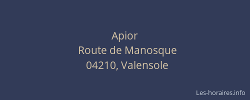 Apior