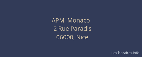 APM  Monaco