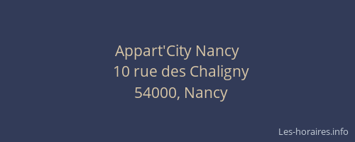 Appart'City Nancy