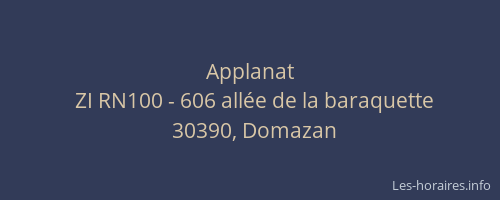 Applanat