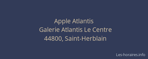 Apple Atlantis