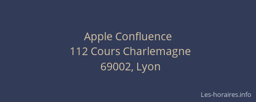 Apple Confluence