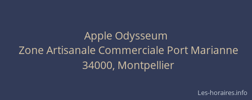 Apple Odysseum