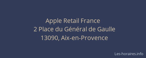 Apple Retail France